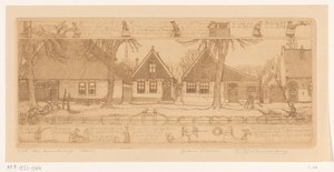 El barrio de los campesinos, Edam (título original del objeto) de Wijnand Otto Jan Nieuwenkamp (signed by artist)