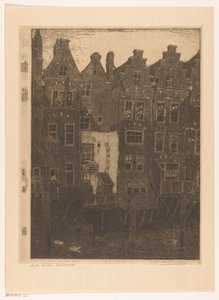 Casas en el Voorstraatshaven en Dordrecht
El canal, Dordrecht (título original)
Casas antiguas, Dordrecht (título en el objeto) de Wijnand Otto Jan Nieuwenkamp (signed by artist)