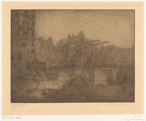 Montelbaanstoren, Ámsterdam (título original) de Wijnand Otto Jan Nieuwenkamp (signed by artist)