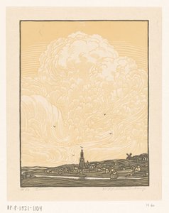 Rhenen (título original del objeto) de Wijnand Otto Jan Nieuwenkamp (signed by artist)