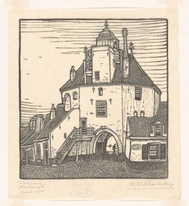 Puerta del Pescado en Harderwijk
Het Vischpoortje, Harderwijk (título original) de Wijnand Otto Jan Nieuwenkamp (signed by artist)