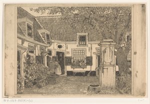 Hofje van Loo en Haarlem
El patio tranquilo (título original)