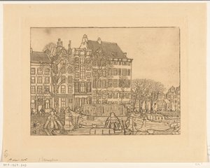 Casas en la Prins Hendrikkade de Ámsterdam
Prins Hendrikkade (título original) de Wijnand Otto Jan Nieuwenkamp