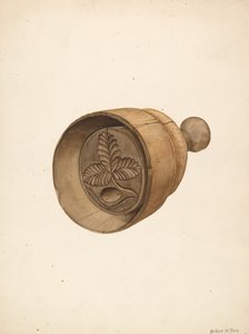 Molde de mantequilla de Wilbur M Rice