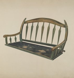 Asiento de carromato, c. 1937