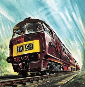 Tren diesel de Wilf (20th century) Hardy