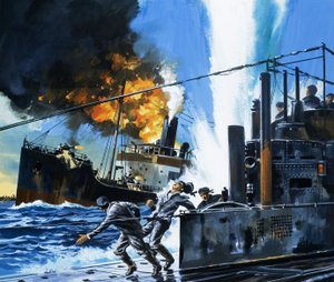 Hombres y máquinas: Q-Ships de Wilf (20th century) Hardy