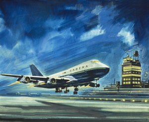 Sabena. Aviones de pasajeros de Wilf (20th century) Hardy
