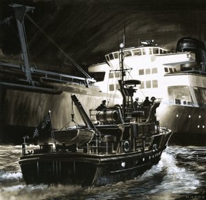 El estilo de vida británico: Los guardacostas de la Guardia Costera Británica de Wilf (20th century) Hardy