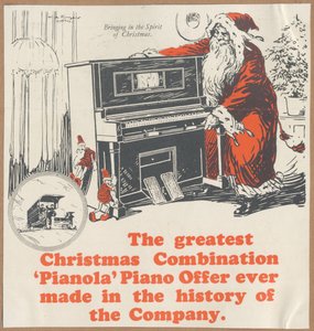 Pianolas de la Compañía Eólica, años 1920
