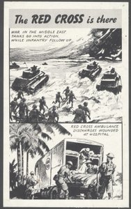 Anuncio de guerra de la Cruz Roja, años 1940 de Wilfred Fryer