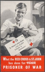 Anuncio de tiempo de guerra de la Cruz Roja, 1940s