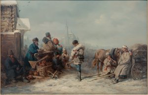 Feria en Jelna en el gobierno de Smolensk de Wilhelm Amandus Beer