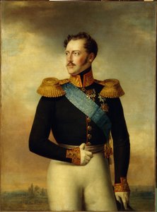 Retrato del emperador Nicolás I de Wilhelm August Golicke