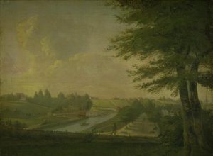 Parti ved Odense kanal de Wilhelm Bendz