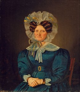 Retrato de Mette Sophie Fuglsang, tía del artista de Wilhelm Bendz