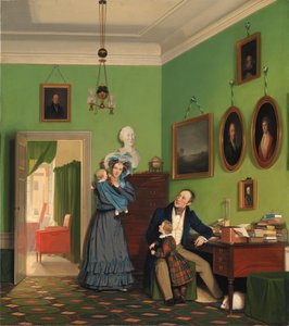 La Familia Waagepetersen de Wilhelm Bendz