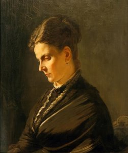 Retrato de Johanna Keßler de Wilhelm Busch