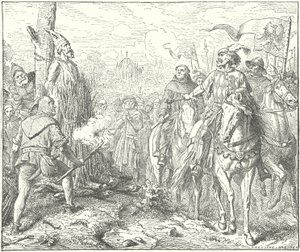 La ejecución de Jan Hus