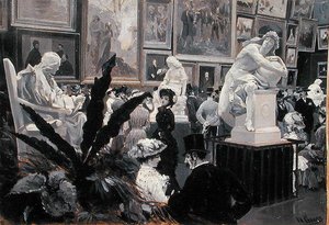 En la Exposición Internacional de Arte de Viena de 1882