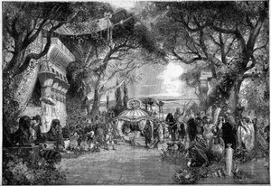 Representación de un ballet: Pygmalion por J. Troubetzkoy. Ópera de Viena de Wilhelm Gause
