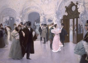 Theatre-Vestibül (El Vestíbulo del Teatro)