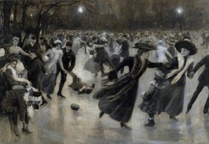 Una fiesta sobre el hielo de Wilhelm Gause
