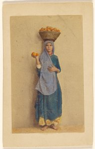 Comerciante naranja