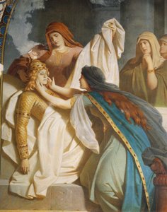 La muerte de Sigurd, de la Saga de Sigurd, Salón Inferior, c.1882-83