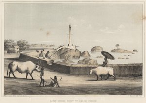 Faro, Point de Galle, Ceilán, 1855