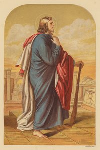 San Judas Tadeo (litografía en color) de Wilhelm Kandler