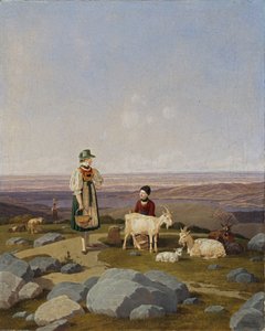 En Gaisalm de Wilhelm Kobell Ritter von
