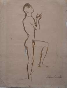 Hombre ascendente de Wilhelm Lehmbruck