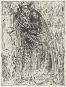 Macbeth V (La visión de Lady Macbeth) de Wilhelm Lehmbruck