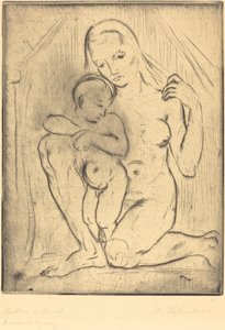 Madre e Hijo de Wilhelm Lehmbruck