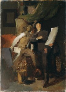 las críticas de Wilhelm Maria Hubertus Leibl