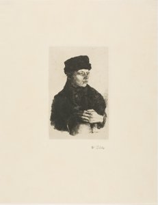 Niño campesino con jarra de Wilhelm Maria Hubertus Leibl