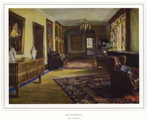Negocio de fabricantes de alfombras Halbmond-Teppichfabrik Von Koch Und Te Kock (litografía en color) de Wilhelm Ludwig Heinrich Claudius