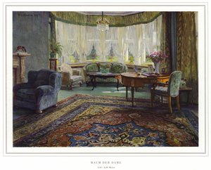 Negocio de fabricantes de alfombras Halbmond-Teppichfabrik Von Koch Und Te Kock de Wilhelm Ludwig Heinrich Claudius
