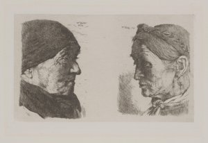 Pareja Campesina de Wilhelm Maria Hubertus Leibl