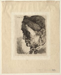 Head of a Peasant Woman de Wilhelm Maria Hubertus Leibl