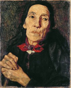El viejo granjero, 1875 de Wilhelm Maria Hubertus Leibl