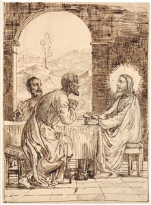 Cristo en Emaús de Wilhelm Marstrand