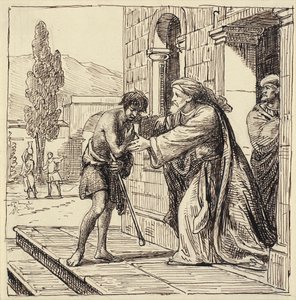 El regreso del hijo pródigo de Wilhelm Marstrand