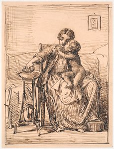 Niño Siendo Lavado de Wilhelm Marstrand