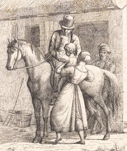 Una familia campesina de Wilhelm Marstrand