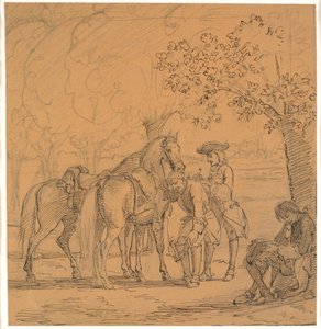 Federico V concede la solicitud del teólogo, (Cartas de C. D. Biehl, pub. 1865)