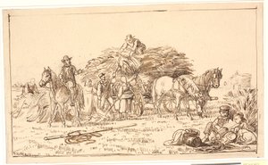 Escena de otoño de Wilhelm Marstrand