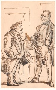 Krog y Simon Levi de Wilhelm Marstrand