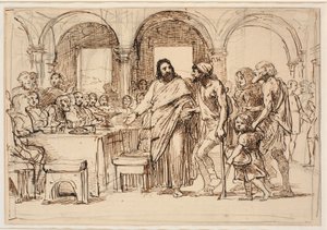 La última cena de Wilhelm Marstrand